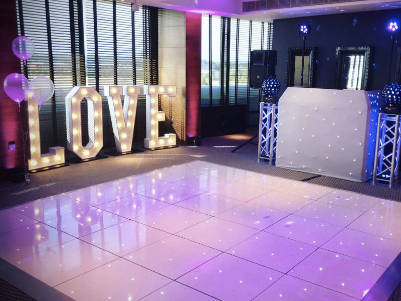 led dance floor hire 1