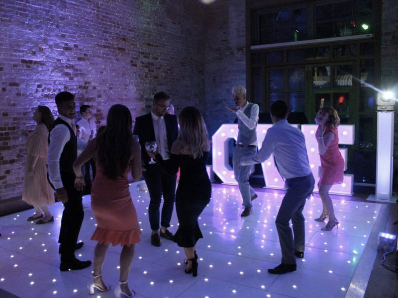 led dance floor hire 2