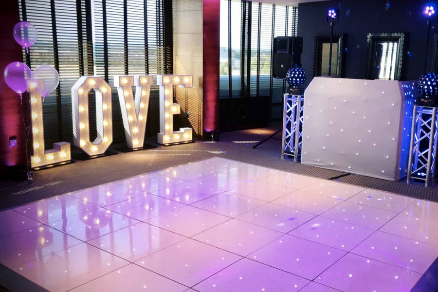 led dance floor hire 3