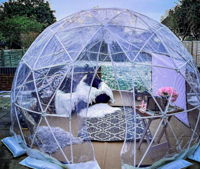 Igloo Pod Hire For Cinema Night in Essex, Kent, London & The South East