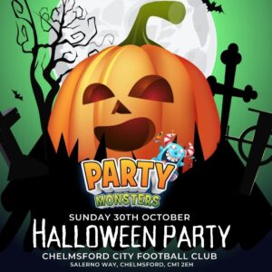 Party Monsters Halloween Party At The Chelmsford Football Club