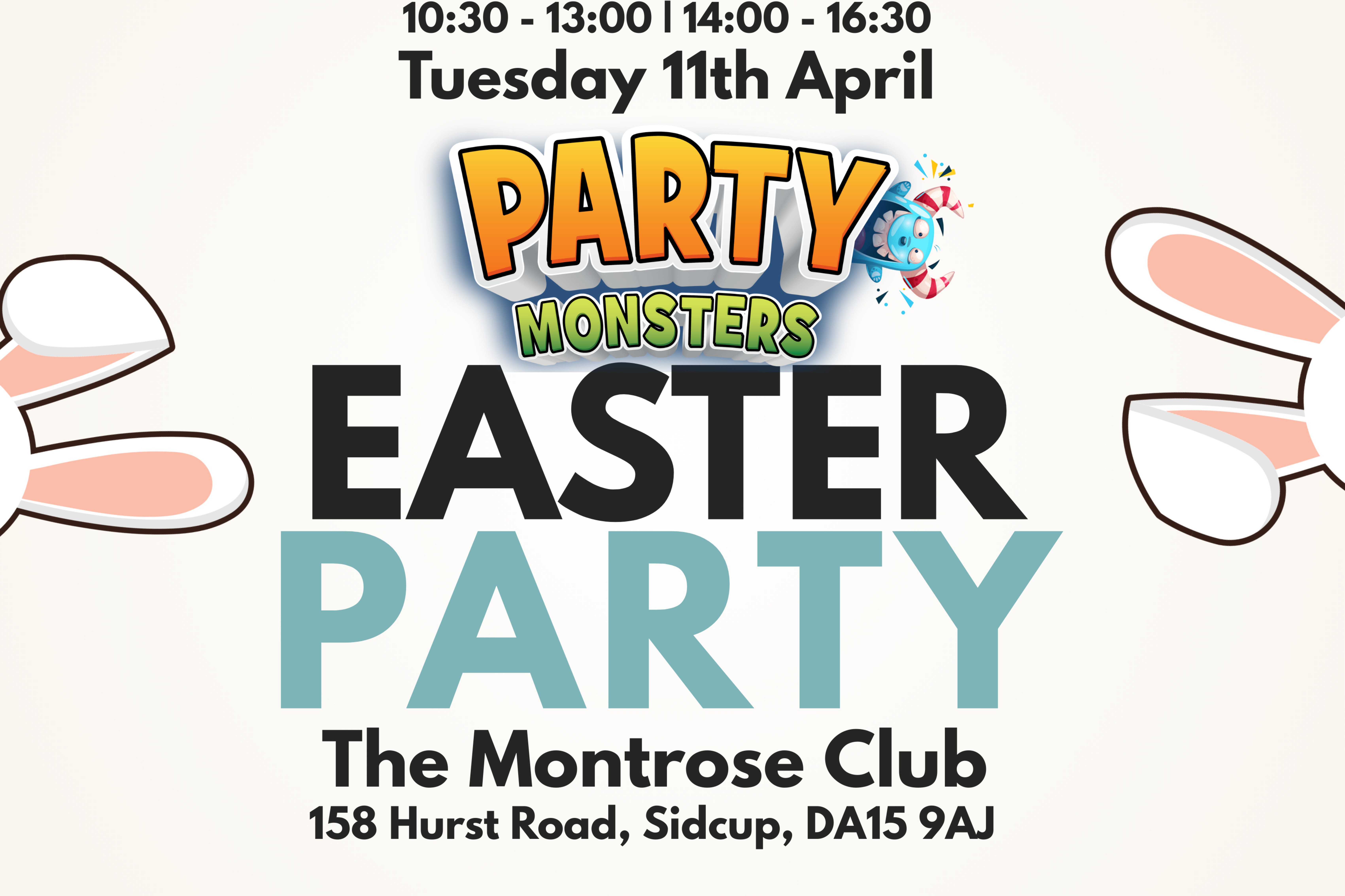 Party Monsters Easter Party At The Montrose Park Club