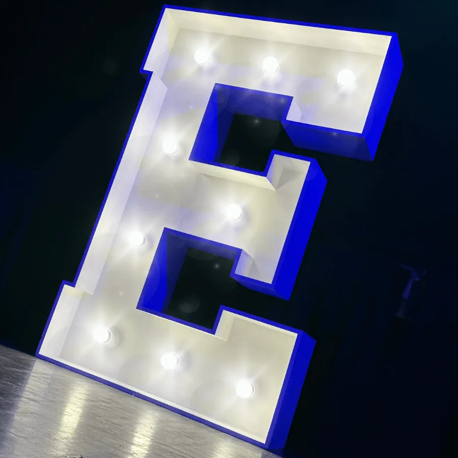 light up numbers hire essex