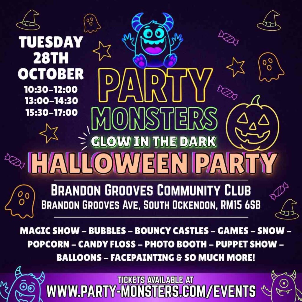 kids halloween event essex